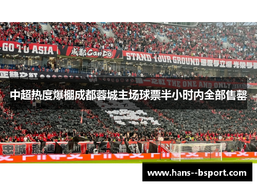 中超热度爆棚成都蓉城主场球票半小时内全部售罄 中超热度爆棚成都蓉城主场球票半小时内全部售罄